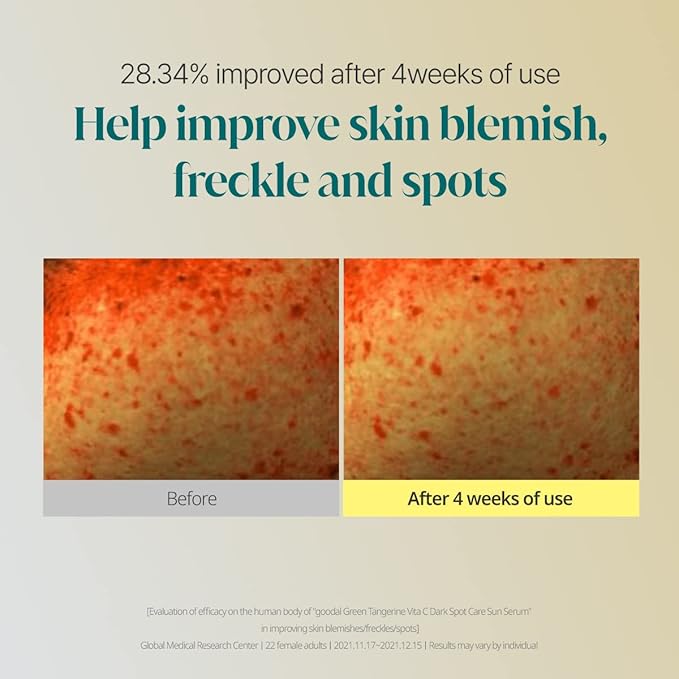 Goodal - Green Tangerine Vita C Dark Spot Care Sun Serum 50ml