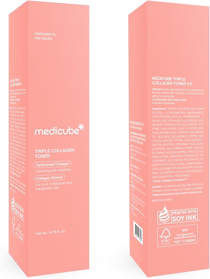 Medicube – Triple Collagen Toner 4.0 140ml