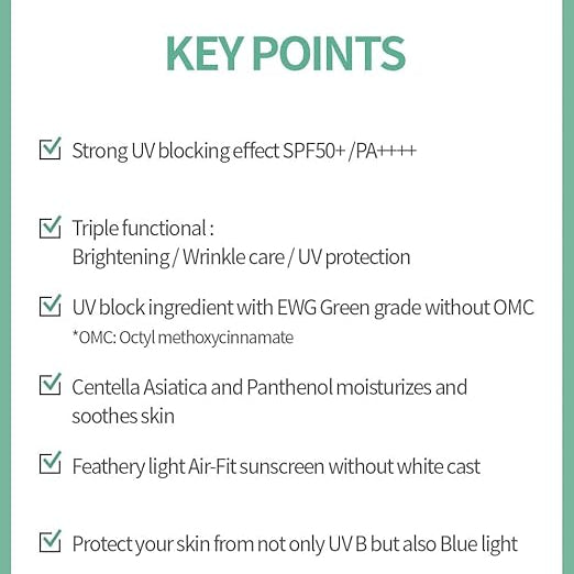 Benton - Air Fit UV defense Sun Cream SPF50+/PA++++ 50ml