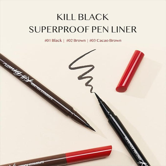 Clio – Superproof Pen Liner 01 Black