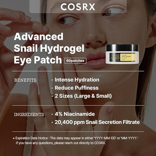 Cosrx - Advanced Snail Hydrogel Eye Patch 60 patches