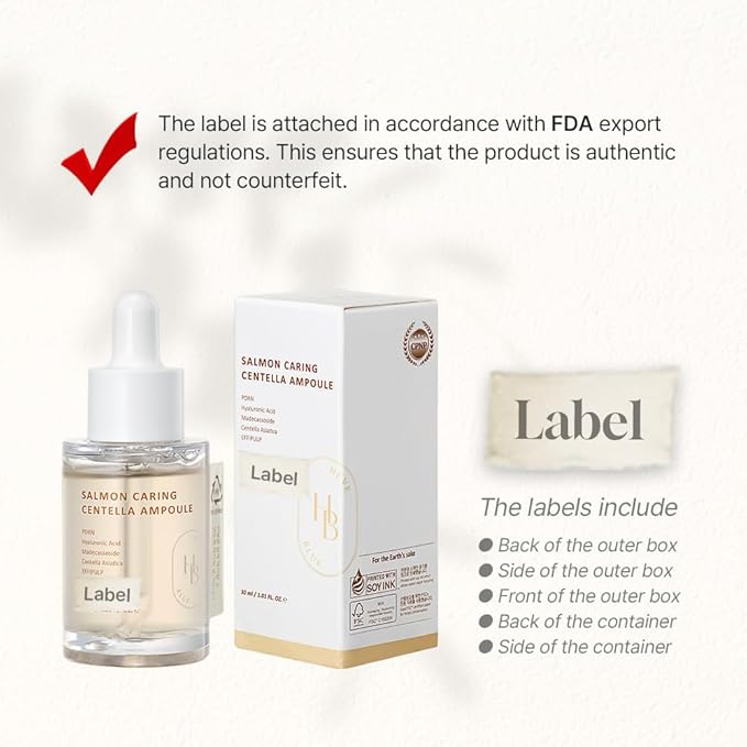 Heveblue – Salmon Caring Centella Ampoule Salmon-PDRN 10,000ppm 30ml