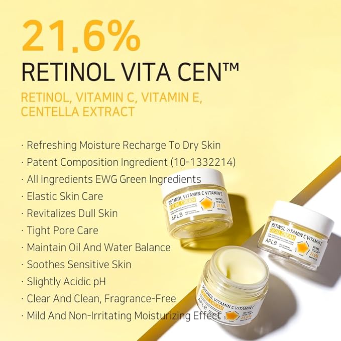 APLB – Retinol Vitamin C Vitamin E Facial Cream 55ml