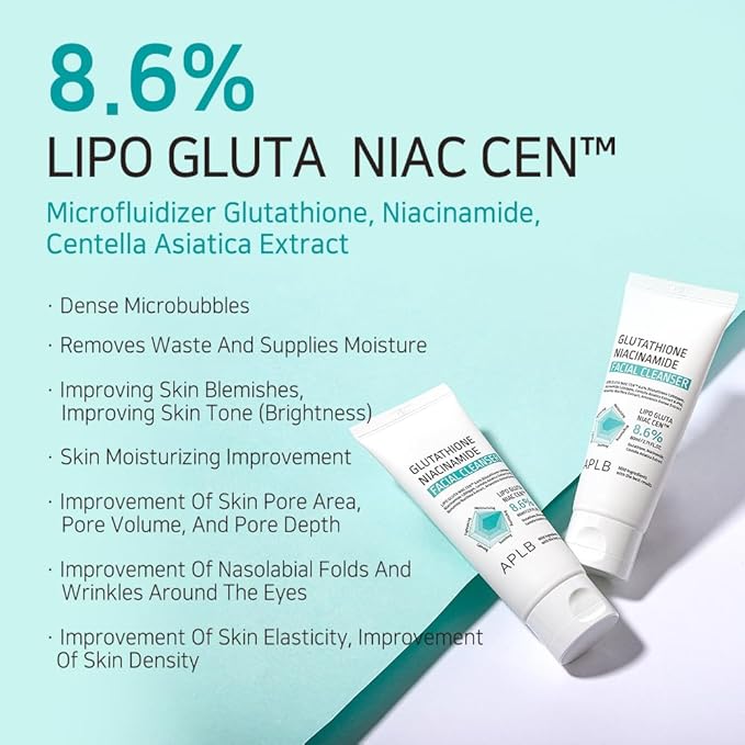 APLB – Glutathione Niacinamide Facial Cleanser 80ml