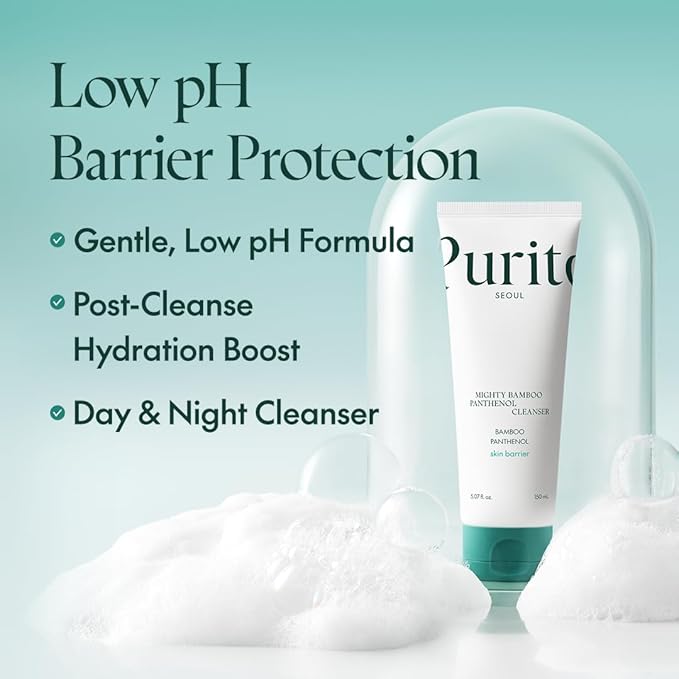 Purito – Mighty Bamboo Panthenol Cleanser 150ml