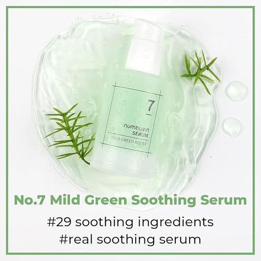 Numbuzin - No.7 Mild Green Soothing Serum 50ml