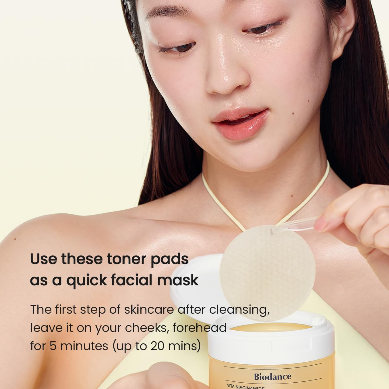 Biodance – Vita Niacinamide Gel Toner Pad (60ea)