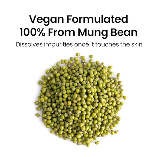 Beplain – Mung Bean Greenful pH balanced Cleansing Oil 10ml Mini
