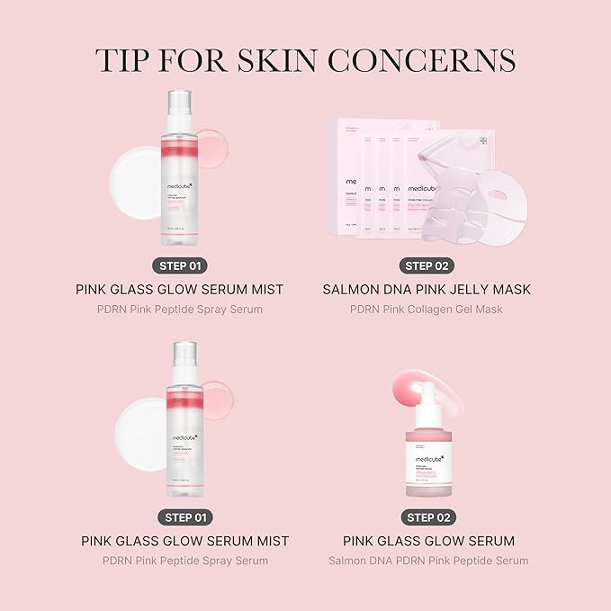 Medicube – PDRN Pink Glutathione Serum Mist 100ml