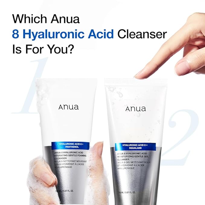 Anua – 8 Hyaluronic Acid Moisturizing Gentle Gel Cleanser 150ml