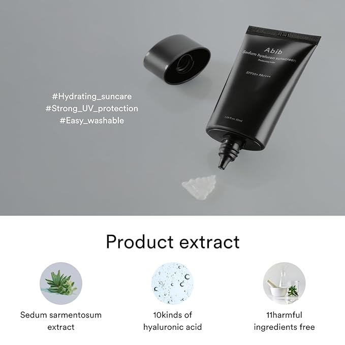 Abib - Sedum Hyaluron Sunscreen Protection Tube 50ml