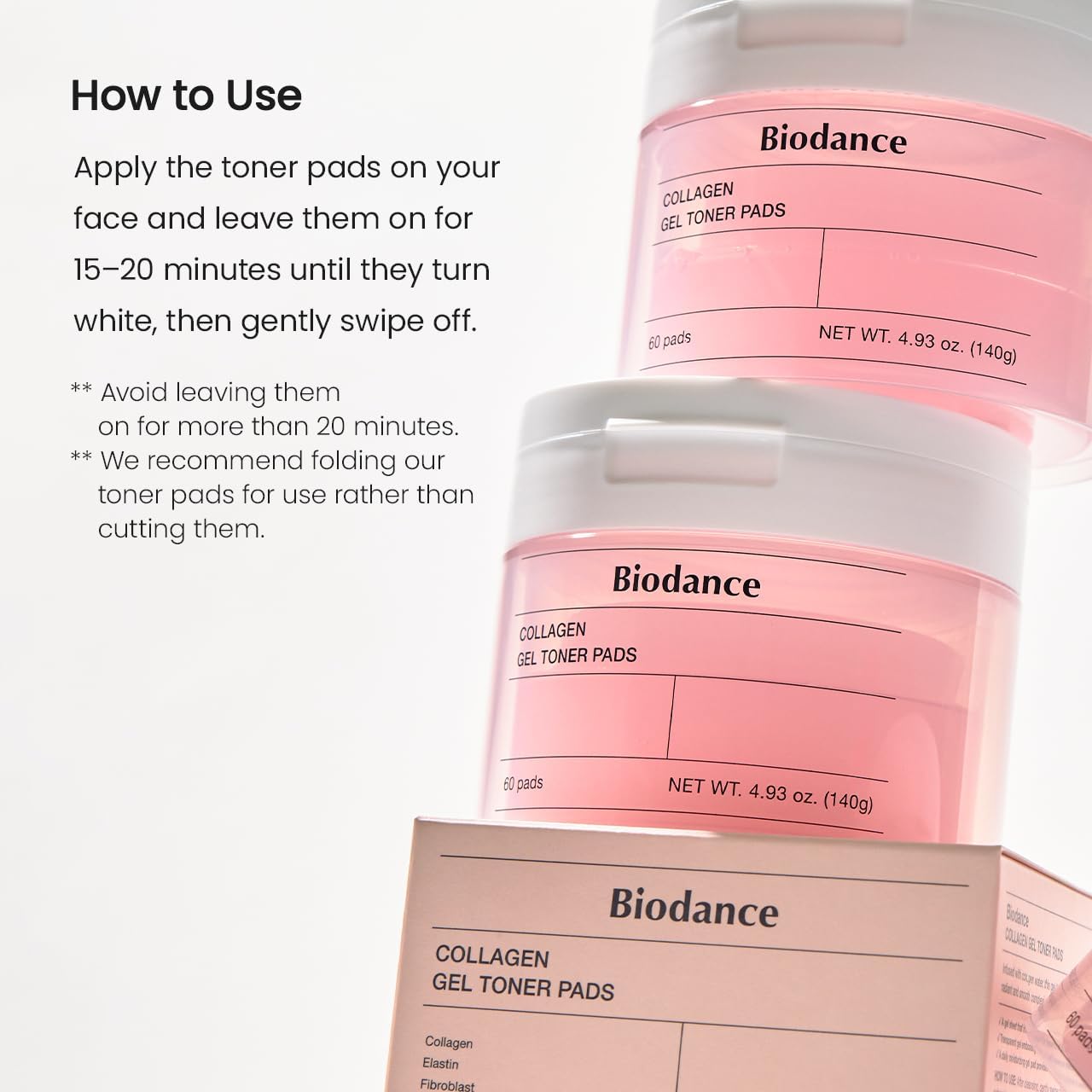 Biodance – Collagen Gel Toner Pad 60