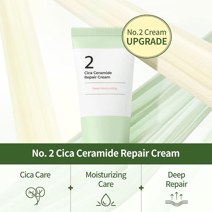 Numbuzin - No. 2 Cica Ceramide Repair Cream 60ml