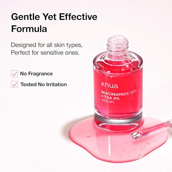 Anua – Niacinamide 10% + TXA 4% Serum 30ml