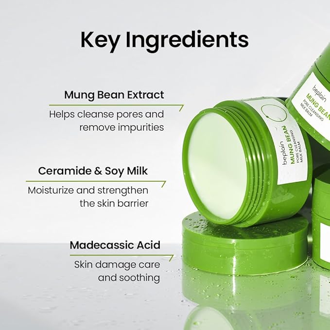 Beplain – Mung Bean Pore Grinding Cleansing Balm 100ml