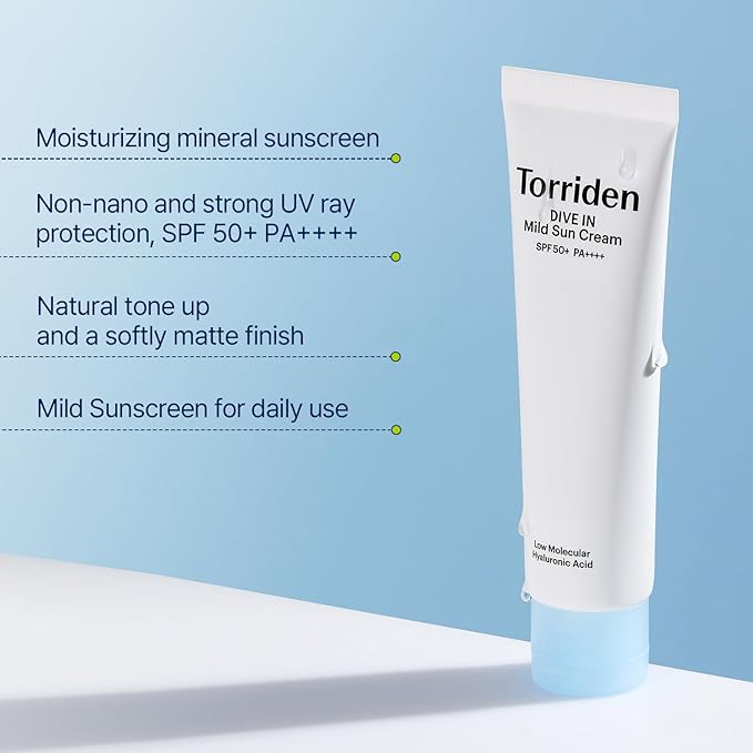 Torriden – DIVE-IN Mild Suncream 60ml