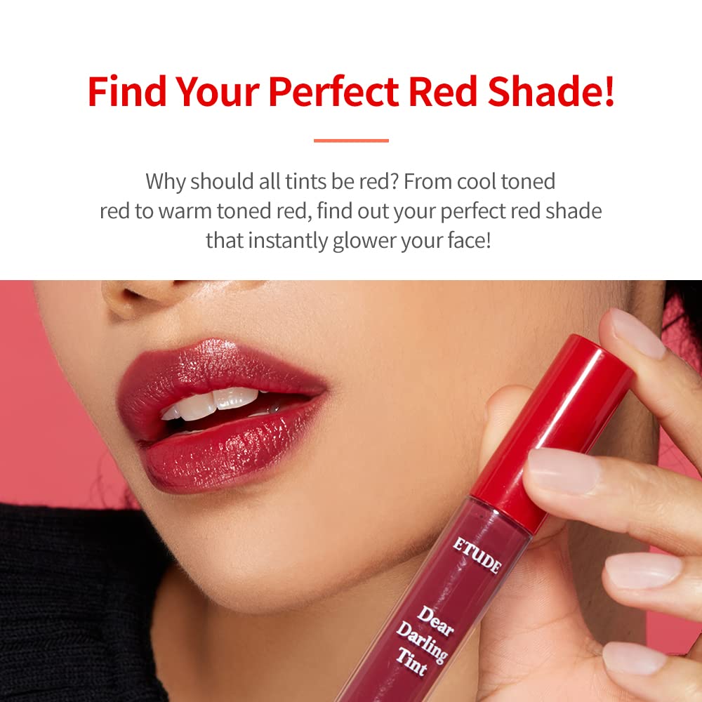 Etude House – Dear Darling Water Gel Tint RD OR201 Tangerine Red (01)