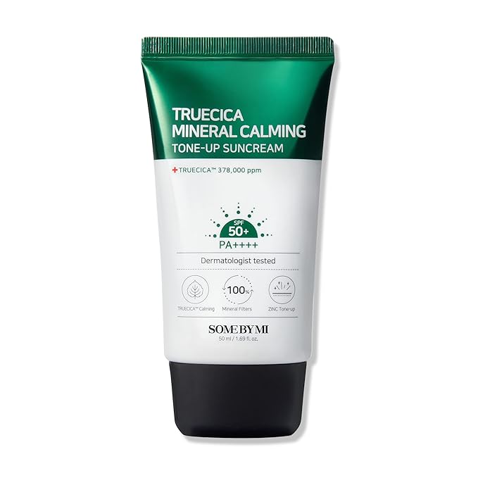 Some By Mi – Truecica Mineral Calming Tone-Up Suncream SPF 50+ PA++++ 50ml