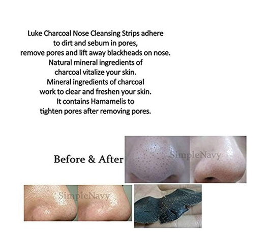 Luke – Charcoal Nose Cleansing Strip 10ea