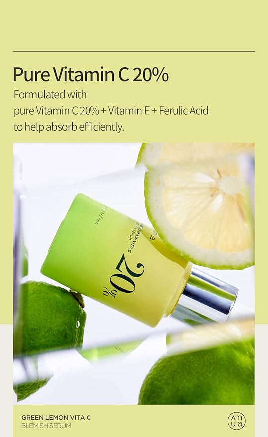 Anua - Green Lemon Vita C Blemish Serum 20g