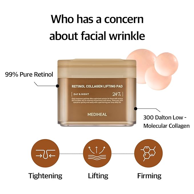 Mediheal – Retinol Collagen Lifting Pad 100ml