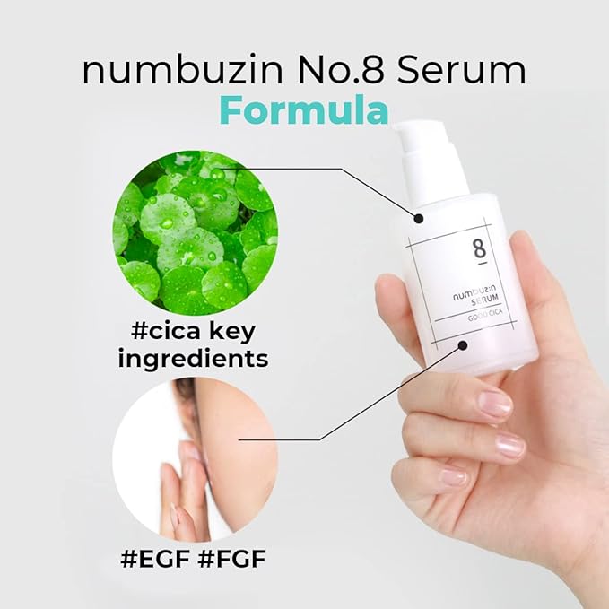 Numbuzin - Fine Cica Serum No.8 50ml
