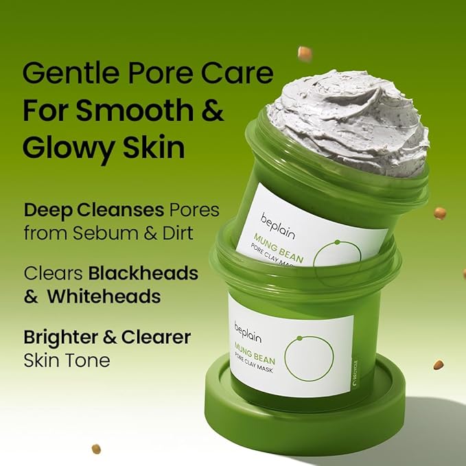 Beplain – Mung Bean Pore Clay Mask 120ml