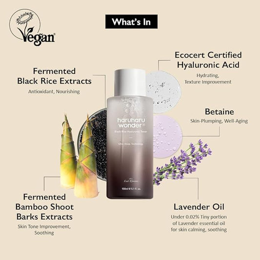 Haruharu Wonder - Black Rice Hyaluronic Toner 150ml