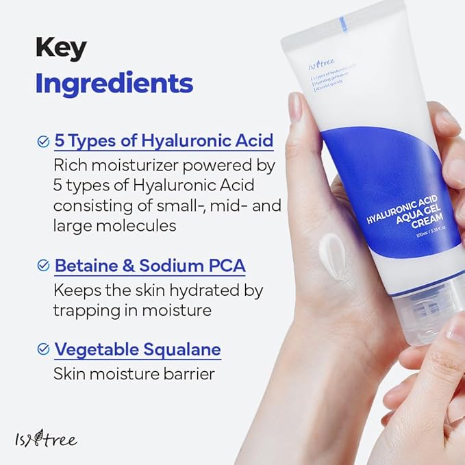 Isntree – Hyaluronic Acid Aqua Gel Cream 100ml