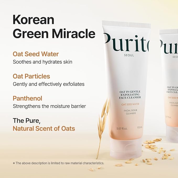 Purito – SEOUL Oat In Gentle Exfoliating Face Cleanser 150ml