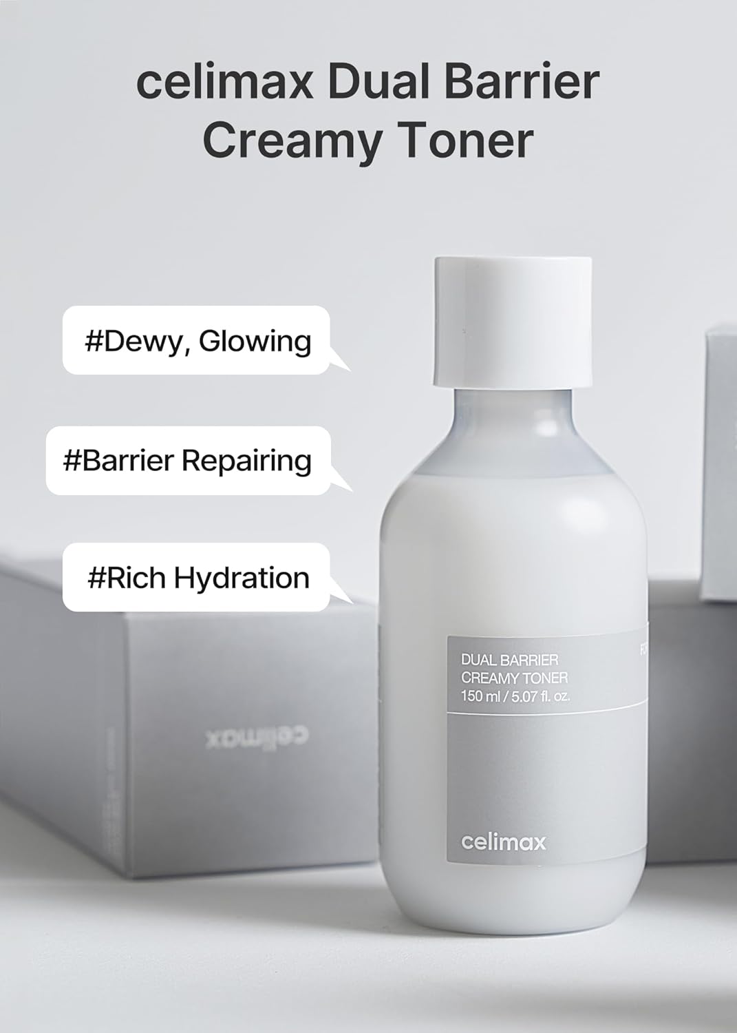 Celimax – Dual Barrier Creamy Toner 150ml