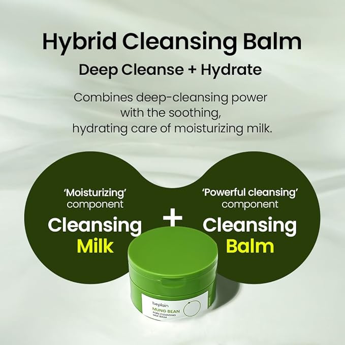 Beplain – Mung Bean Pore Grinding Cleansing Balm 100ml