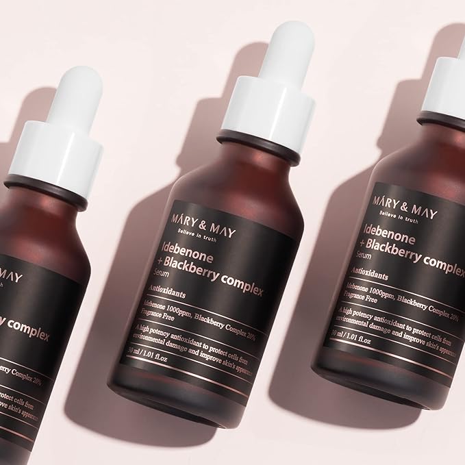 Mary & May - Idebenone + Blackberry Complex Serum 30ml