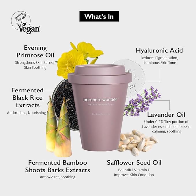 Haru Haru Wonder – Black Rice Hyaluronic Cream 90
