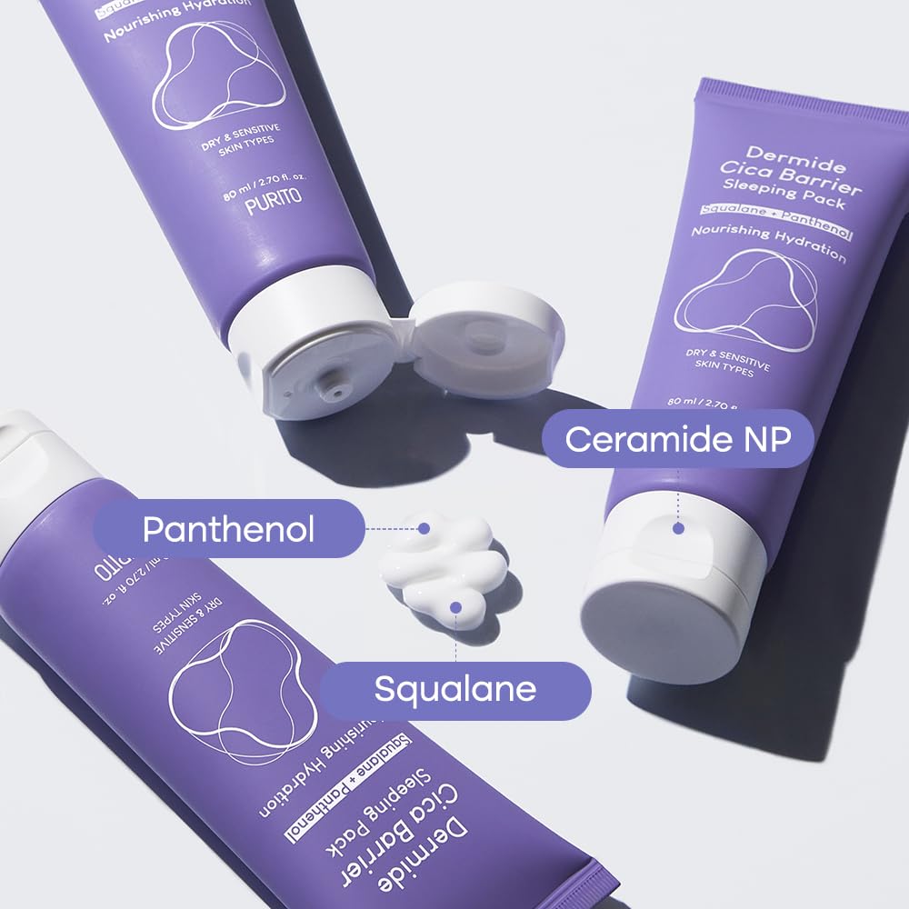 Purito - Dermide Cica Barrier Sleeping Pack 80ml