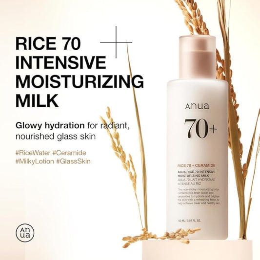 Anua – Rice 70 Intensive Moisturizing Milk 150ml