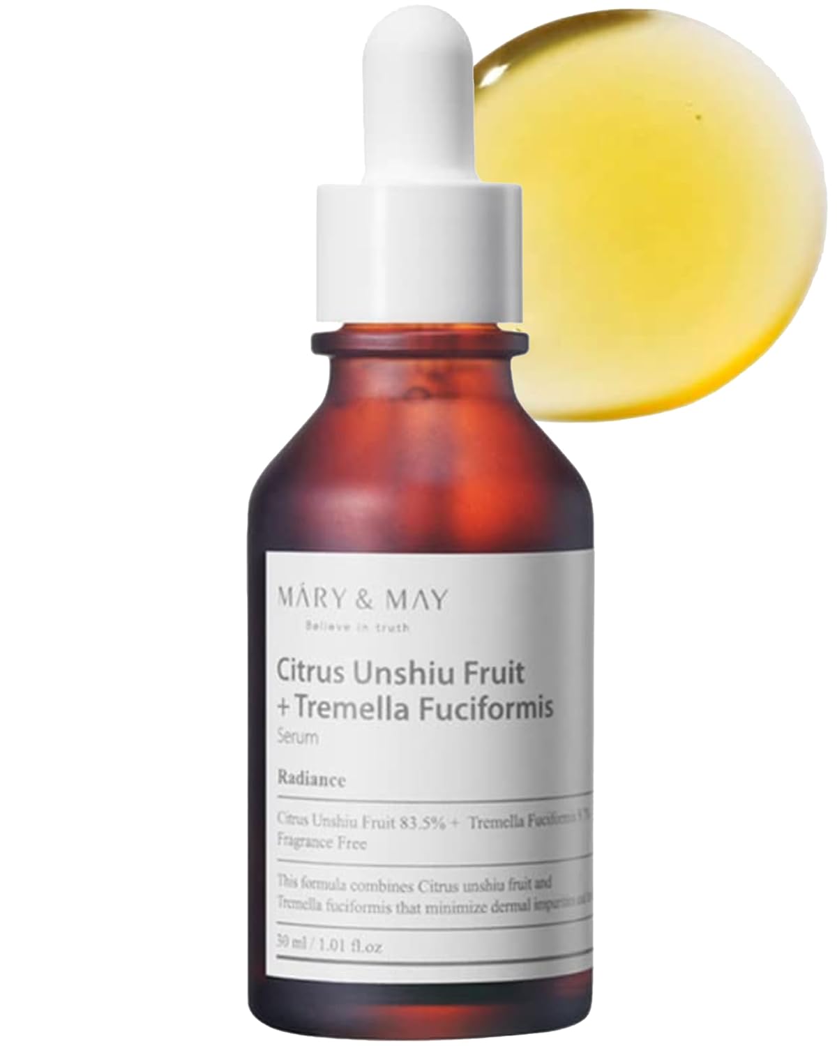 Mary & May – Citrus Unshiu + Tremella Fuciformis 30ml