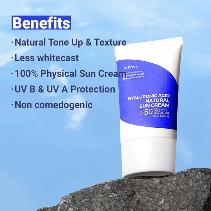 Isntree – Hyaluronic Acid Natural Sun Cream 50ml