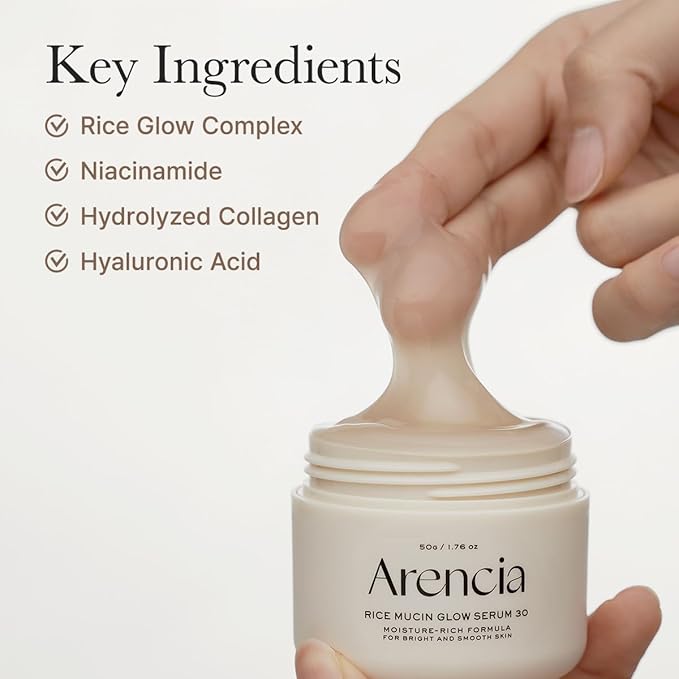 Arencia – Rice Mucin Glow Serum 30 50g