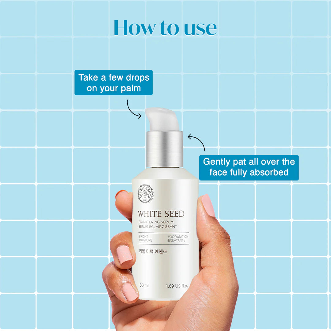 The Face Shop - WHITE SEED Brightening Serum 50ml