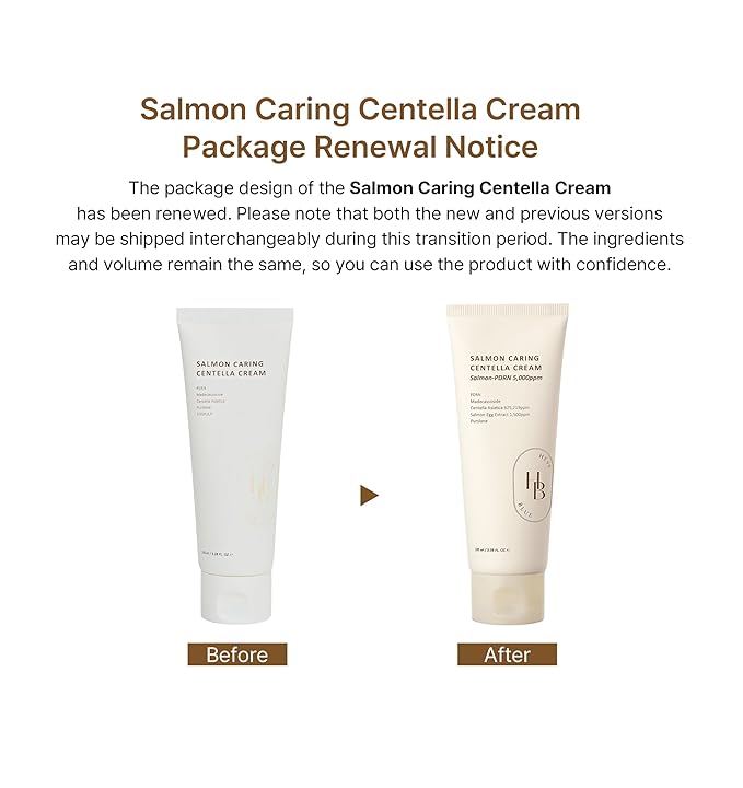 Heveblue – Salmon Caring Centella Cream Salmon-PDRN 5,000ppm 100ml