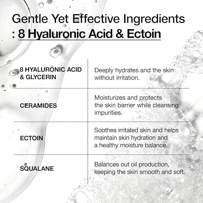 Anua – 8 Hyaluronic Acid Moisturizing Gentle Gel Cleanser 150ml