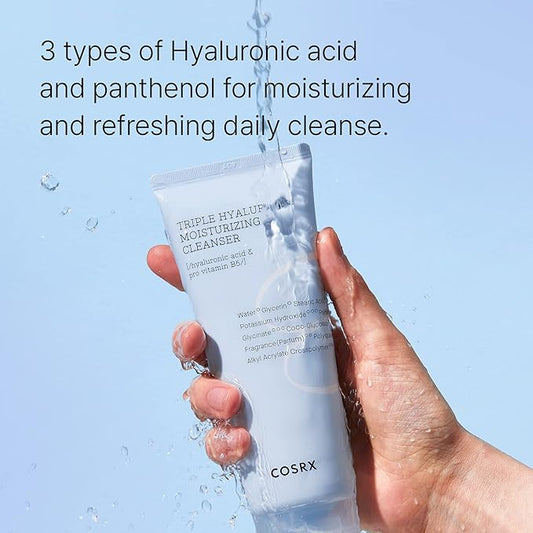 COSRX - Hydrium Triple Hyaluronic Moisturizing Cleanser 150ml