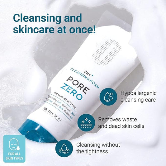 Be The Skin - BHA+ Pore Zero Cleansing Foam 150g