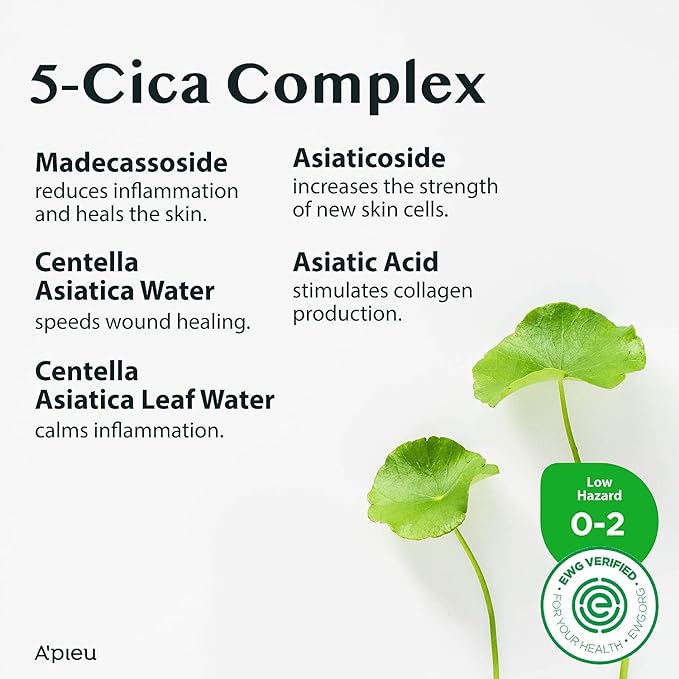 A'pieu - Medecassoside Cream 2X 50ml
