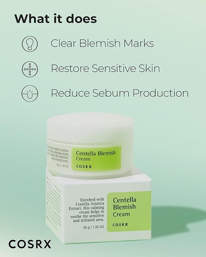 COSRX - Centella Blemish Cream 30ml