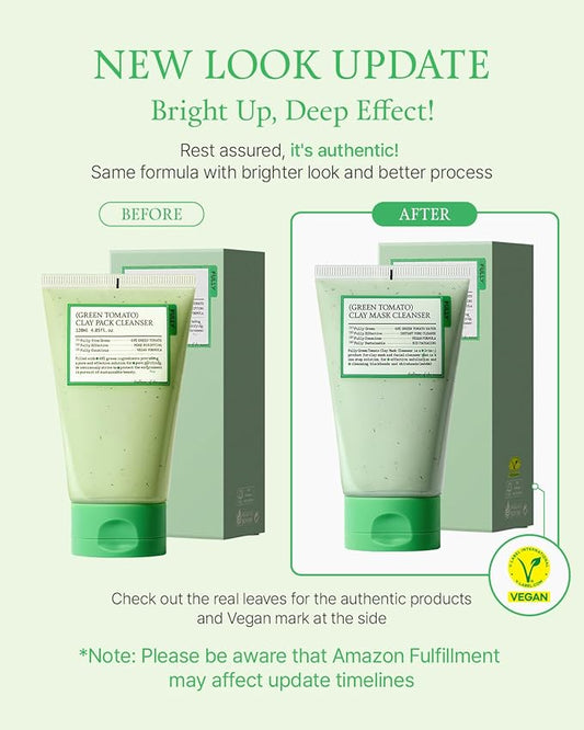 FULLY – Green Tomato Clay Pack Cleanser 120ml