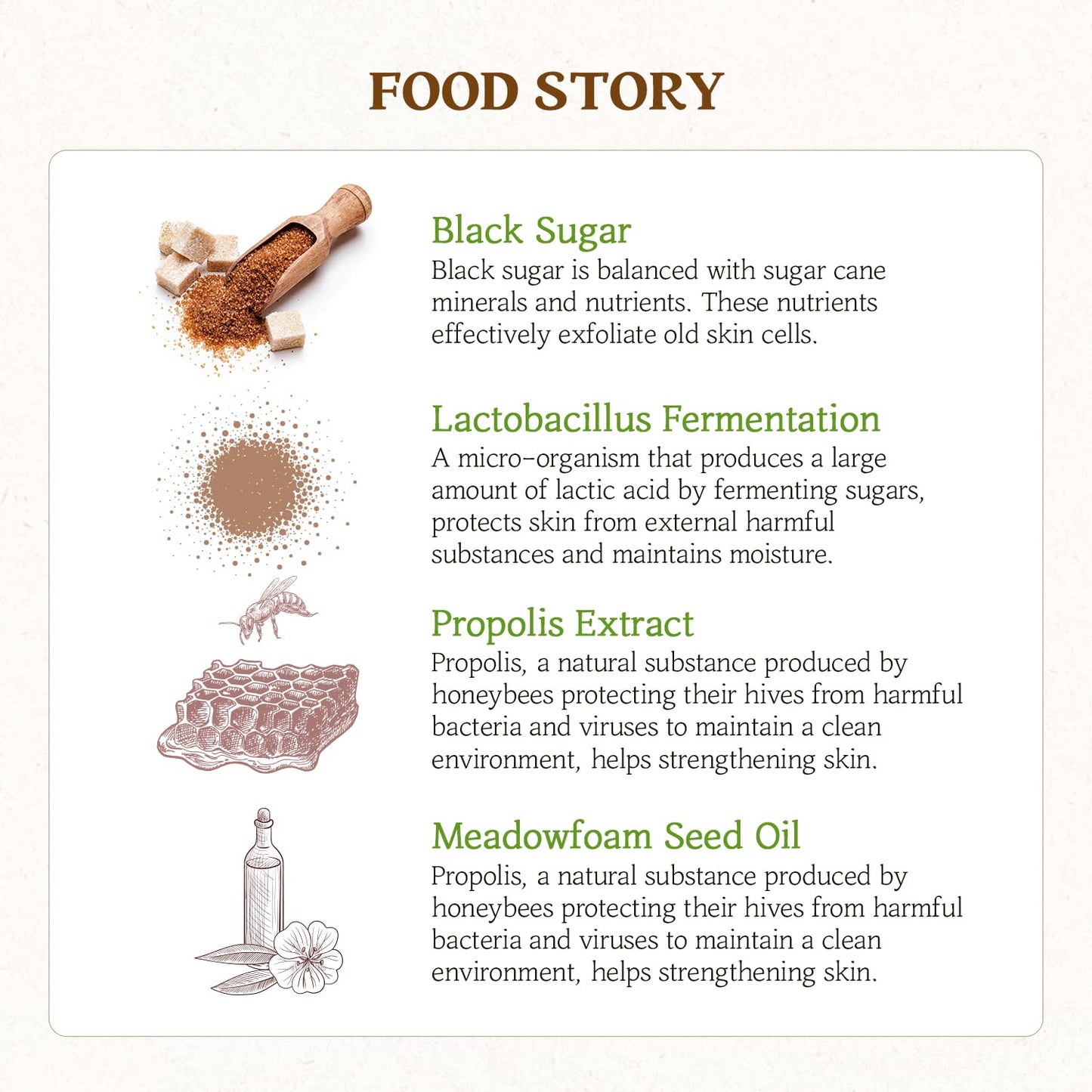 Skin Food - Honey Sugar Food Mask 120g