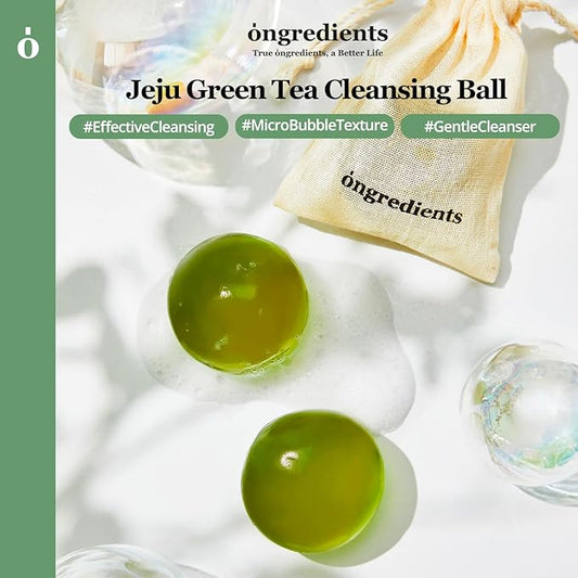 Ongredients – Jeju Green Tea Cleansing Ball 110g