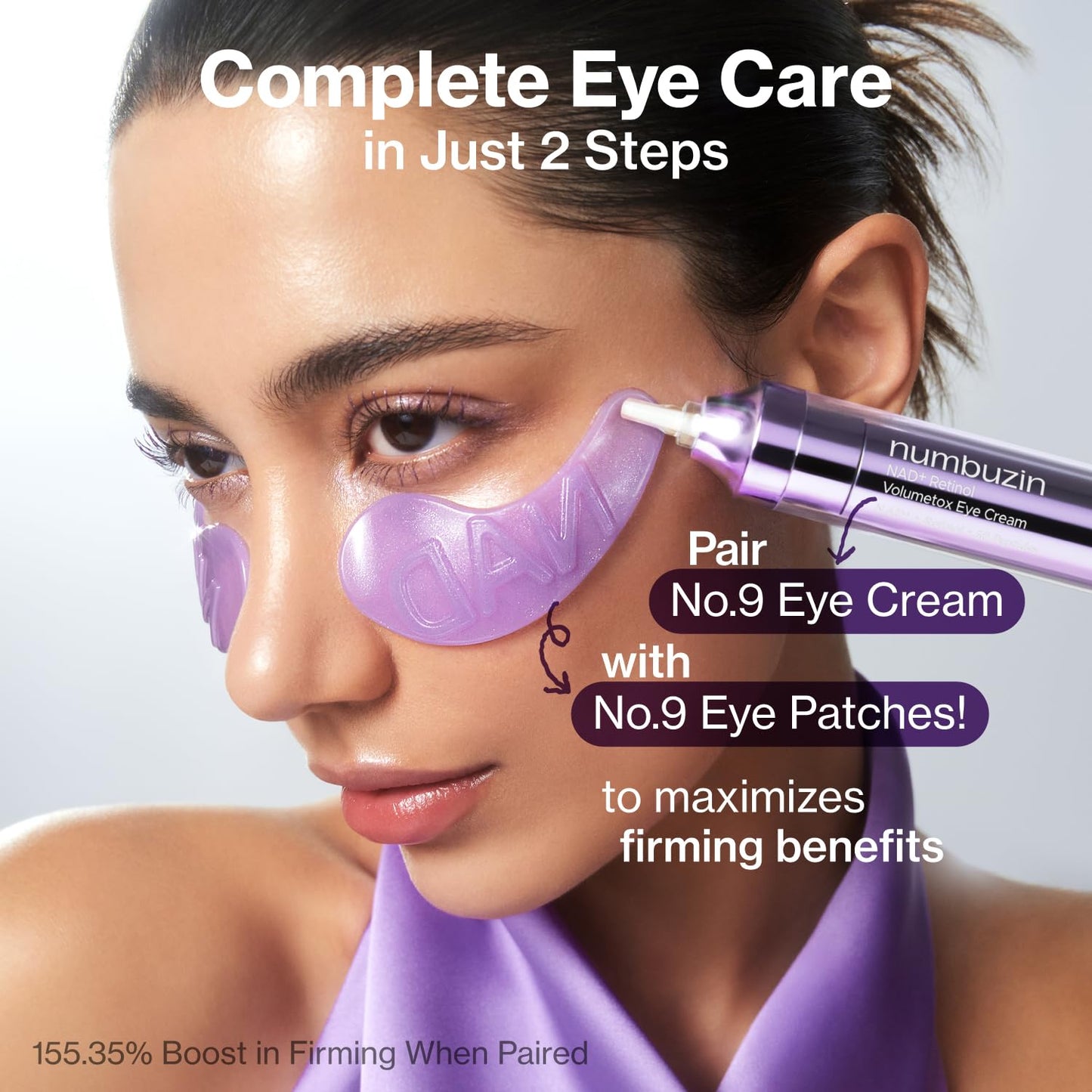 Numbuzin – No.9 NAD+ Retinol Volumetox Eye Cream 10ml